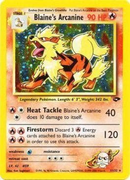 Arcanine do Blaine