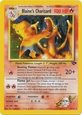 Charizard do Blaine