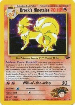Ninetales do Brock