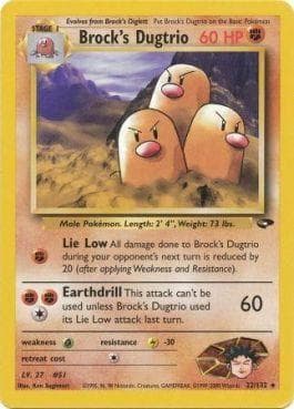 Dugtrio do Brock