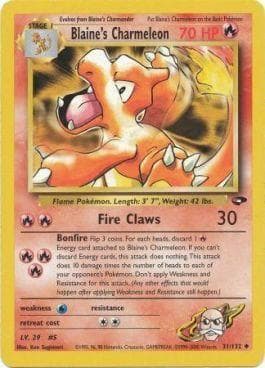 Charmeleon do Blaine