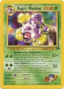 Weezing do Koga