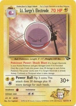 Electrode do Cap. Surge