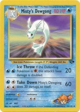 Dewgong da Misty