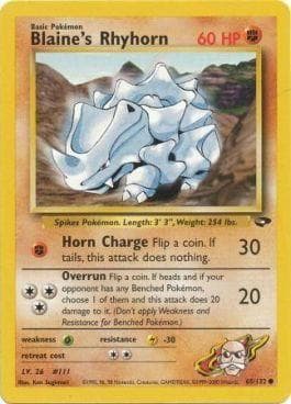 Rhyhorn do Blaine