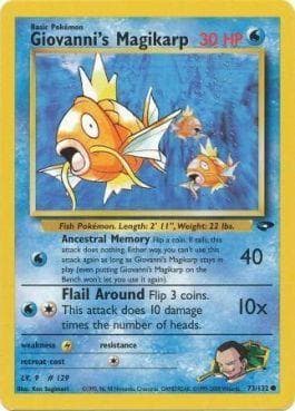 Magikarp do Giovanni