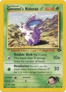 Nidoran Macho do Giovanni