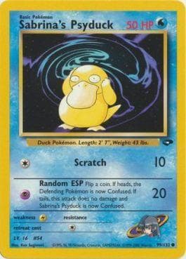 Psyduck da Sabrina