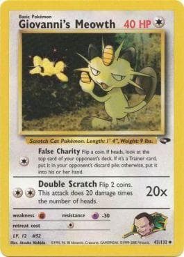 Meowth do Giovanni