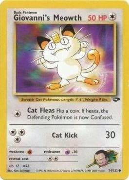 Meowth do Giovanni