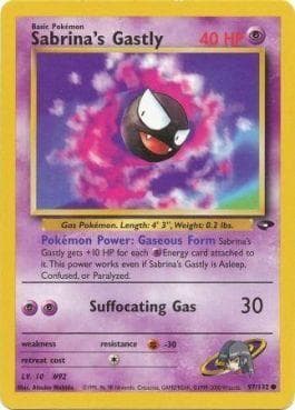 Gastly da Sabrina