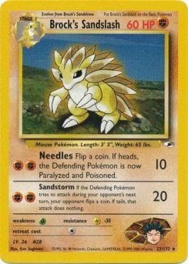 Sandslash do Brock