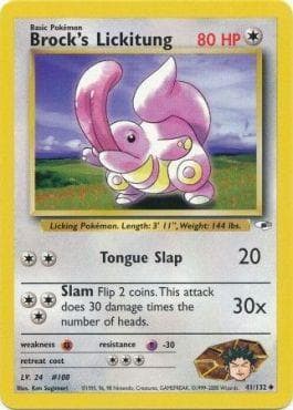 Lickitung do Brock