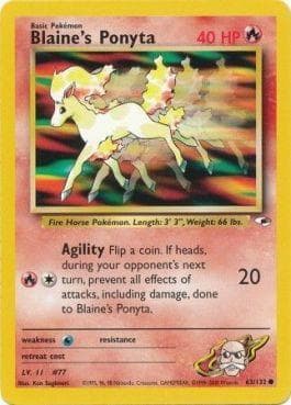 Ponyta do Blaine