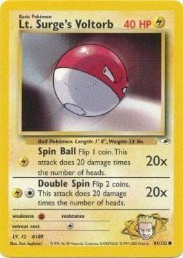 Voltorb do Cap. Surge