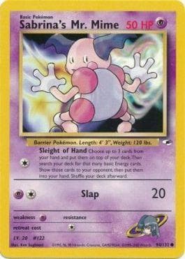 Mr. Mime da Sabrina