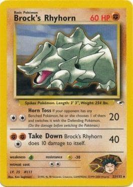 Rhyhorn do Brock