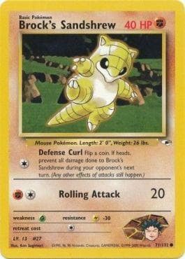 Sandshrew do Brock