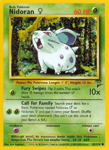 Nidoran Fêmea