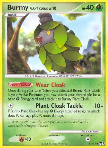 Burmy Casca de Planta