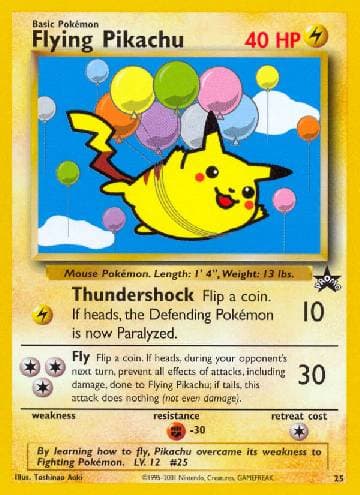 Pikachu Voador