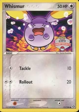 Whismur - City Championships