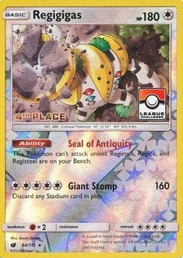 Regigigas - 4th Place