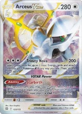 Arceus-V-ASTRO - Metal Card