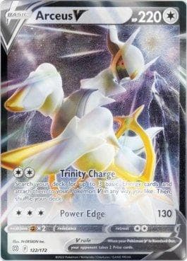 Arceus-V - Metal Card