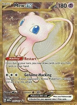 Mew ex - UPC Metal Card