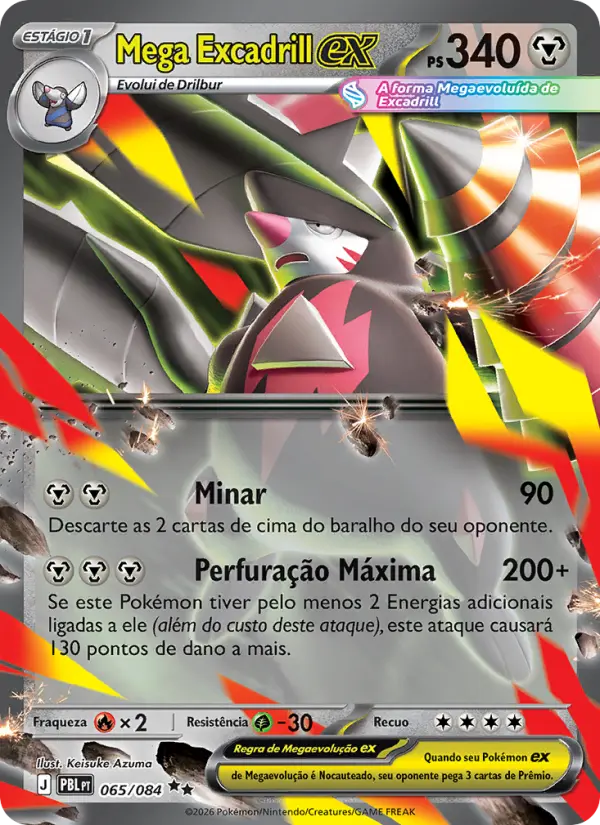 Mega Excadrill ex