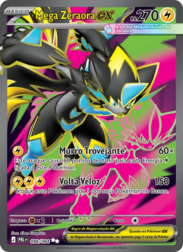 Mega Zeraora ex