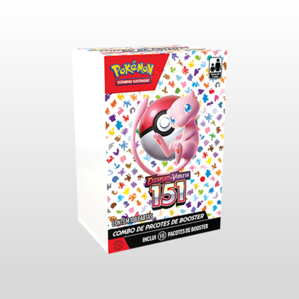 Combo de Booster 151 - Escarlate e Violeta