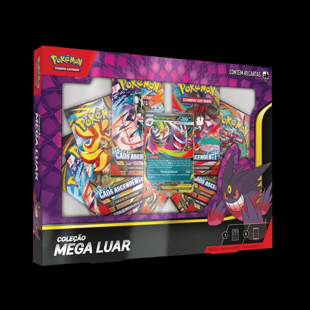 Pokémon Box Coleção Mega Luar - Mega Gengar ex
