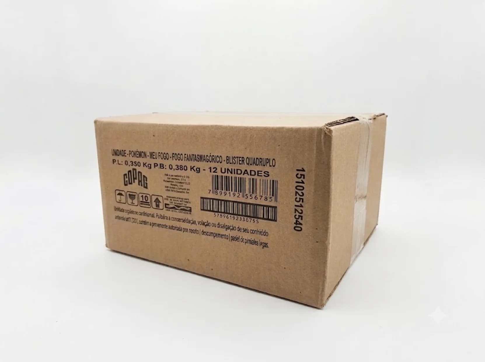 Case Blister Quadruplo Fogo Fantasmagórico