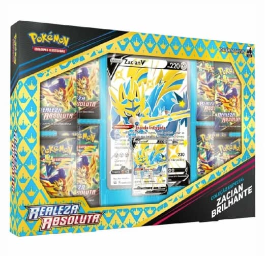 Box Zacian V Realeza Absoluta
