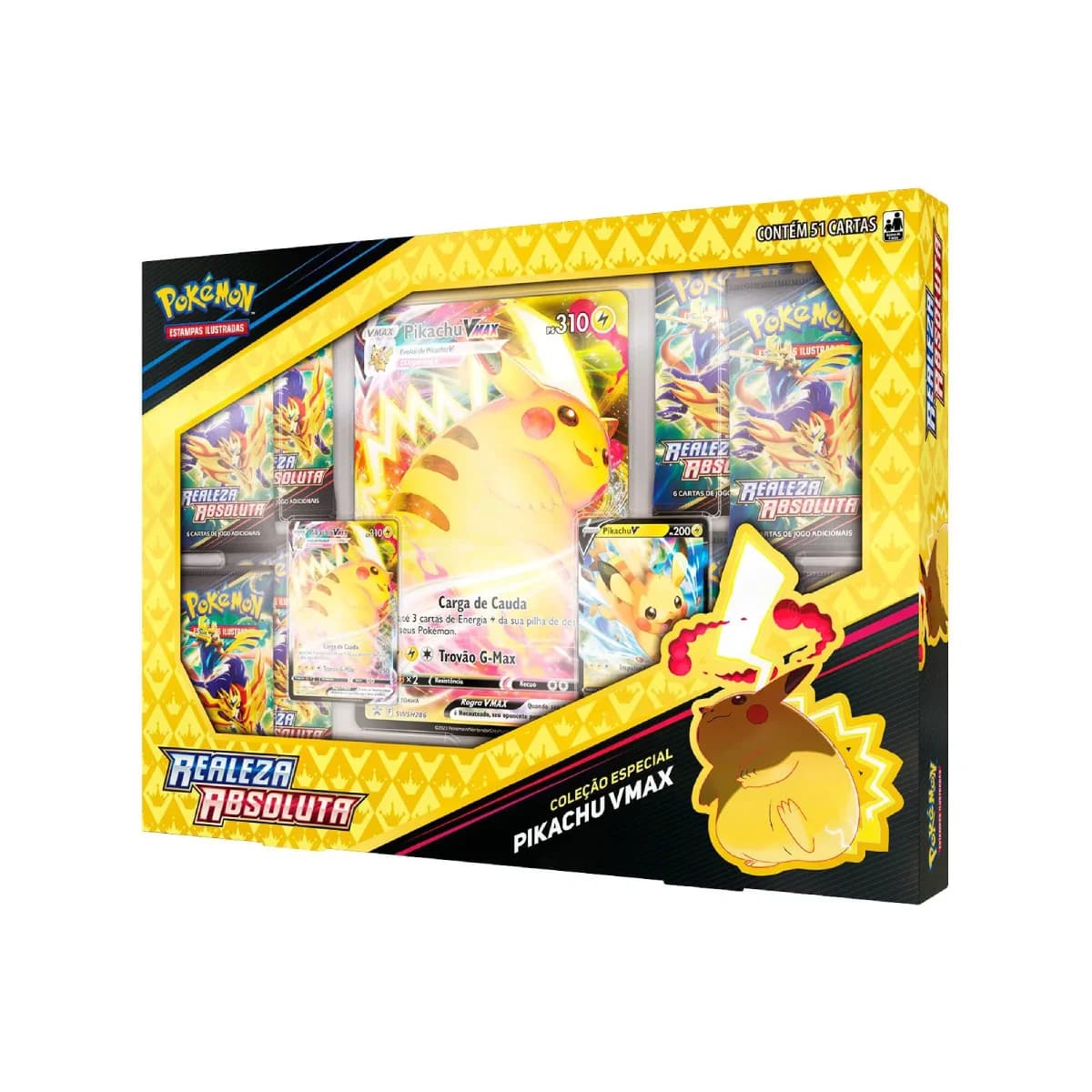 Box Pikachu Vmax Realeza Absoluta