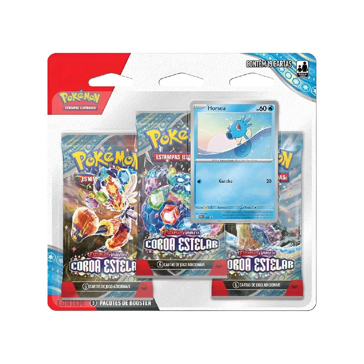 Blister Triplo Coroa Estelar - Horsea EE7