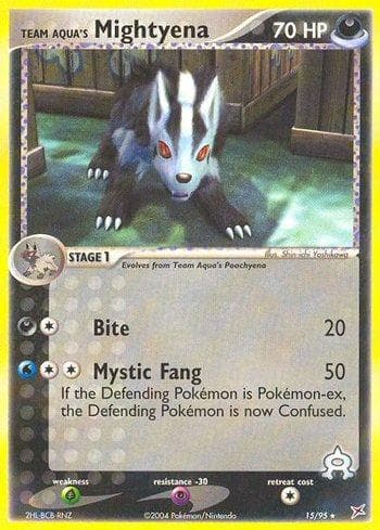 Mightyena da Equipe Aqua
