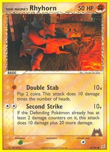 Rhyhorn da Equipe Magma