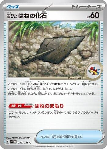 Fóssil Pluma Arcaico
